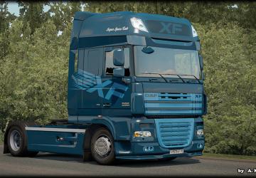 Multicolor Skin Pack for DAF XF105 version 1.0 for Euro Truck Simulator 2 (v1.36.x)