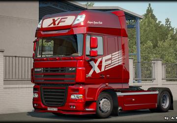 Multicolor Skin Pack for DAF XF105 version 1.0 for Euro Truck Simulator 2 (v1.36.x)