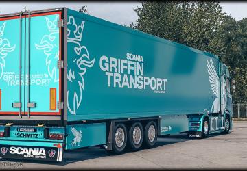 Multicolor Metallic Griffin Transport Combo for Scania S 2016 v1.0 for Euro Truck Simulator 2 (v1.40.x)