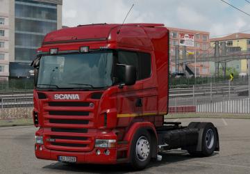 Multicolor Scratch and Chip Texture for SCANIA RJL v1.0 for Euro Truck Simulator 2 (v1.35.x, 1.36.x)