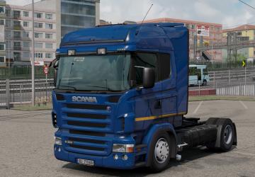 Multicolor Scratch and Chip Texture for SCANIA RJL v1.0 for Euro Truck Simulator 2 (v1.35.x, 1.36.x)