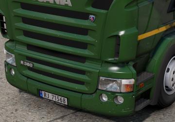 Multicolor Scratch and Chip Texture for SCANIA RJL v1.0 for Euro Truck Simulator 2 (v1.35.x, 1.36.x)