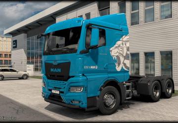Multicolor Skin Pack RENT a MAN for MAN TGX 2020 v1.1 for Euro Truck Simulator 2 (v1.47)