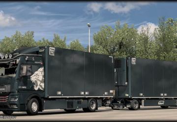 Multicolor Skin Pack RENT a MAN for MAN TGX 2020 v1.2 for Euro Truck Simulator 2 (v1.47)