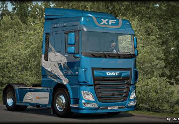 Multicolor Sabretooth Skin Pack for DAF XF Euro 6 v1.0 for Euro Truck Simulator 2 (v1.36.x)