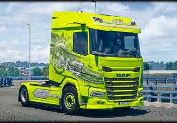 Multicolor Skin Pack Spectrum Edition for DAF 2021 XG and XG+ v1.0 for Euro Truck Simulator 2 (v1.40.x)