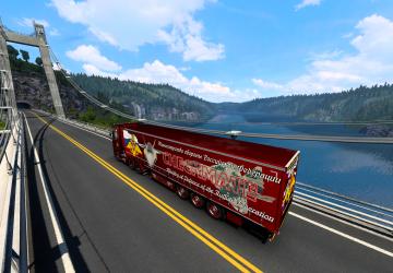 RF Ministry of Defense SU-75 Checkmate version 1.2 for Euro Truck Simulator 2 (v1.41.x, - 1.43.x)