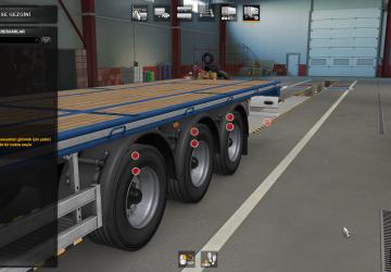 Mod Changes Accessory Buttons version 1.0 for Euro Truck Simulator 2 (v1.35.x, - 1.37.x)
