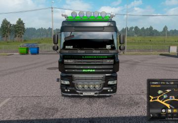 LOGISTIC Skin Mod for DAF XF 105 version 0.1 for Euro Truck Simulator 2 (v1.35.x, - 1.43.x)