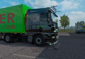LOGISTIC Skin Mod for DAF XF 105 version 0.1 for Euro Truck Simulator 2 (v1.35.x, - 1.43.x)