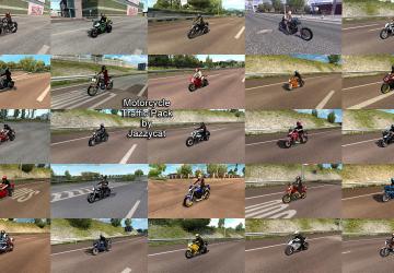Motorcycle Traffic Pack version 3.9.4 for Euro Truck Simulator 2 (v1.43.x)