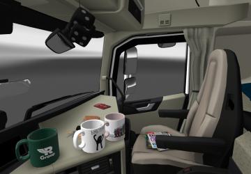 Mug Set version 1.0 for Euro Truck Simulator 2 (v1.35.x, - 1.42.x)