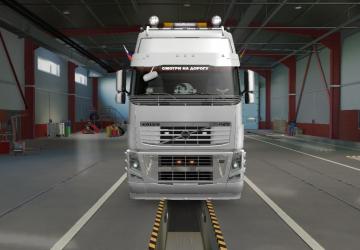 Look at the Road Sticker for Volvo FH3 2009 v1.0 for Euro Truck Simulator 2 (v1.54 и <)