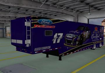 Nascar Featherlite version 1.5 for Euro Truck Simulator 2 (v1.36.x, - 1.38.x)