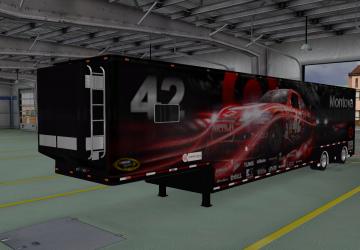 Nascar Featherlite version 1.5 for Euro Truck Simulator 2 (v1.36.x, - 1.38.x)