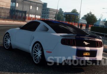 Ford Mustang «Need For Speed» version 1.6 for Euro Truck Simulator 2 (v1.48.x)