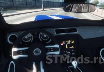 Ford Mustang «Need For Speed» version 1.6 for Euro Truck Simulator 2 (v1.48.x)