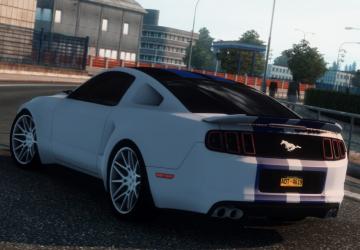 Ford Mustang «Need For Speed» version 28.01.22 for Euro Truck Simulator 2 (v1.43.x)