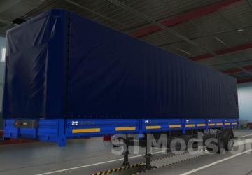 NefAZ 9334 version 1.3 for Euro Truck Simulator 2 (v1.47.x)