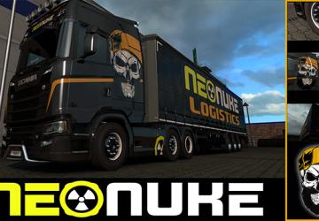 NeoNuke Logistics Combo version 1.0 for Euro Truck Simulator 2 (v1.37.x)