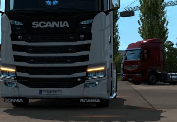 New Flare for Scania version 1.0 for Euro Truck Simulator 2 (v1.36.x)