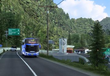 Map New Map Sitinjau Lauik version 6.0 for Euro Truck Simulator 2 (v1.43.x)