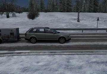 New Real Winter HD version 1.0 for Euro Truck Simulator 2 (v1.35.x, 1.36.x)