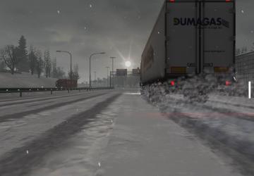 New Real Winter Sound version 1.0 for Euro Truck Simulator 2 (v1.36.x)