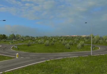 New Road in Northern Ireland version 1.0 for Euro Truck Simulator 2 (v1.36.x)