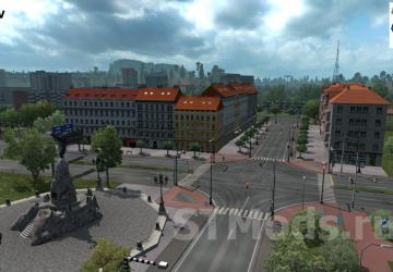 Map New Slovakia Map version 30.0 for Euro Truck Simulator 2 (v1.47.x)