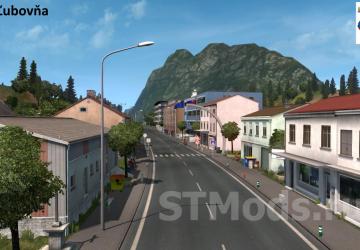 New Slovakia Map version 32.0 for Euro Truck Simulator 2 (v1.48.x)