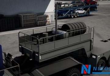 Nicolas Tractomas TR8X8 + Line Large Load Trailer v1.0 for Euro Truck Simulator 2 (v1.49.x)
