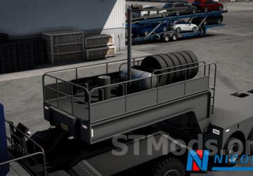 Nicolas Tractomas TR8X8 + Line Large Load Trailer v1.1 for Euro Truck Simulator 2 (v1.49.x)
