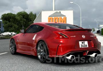 Nissan 370Z Nismo version 1.5 for Euro Truck Simulator 2 (v1.49.x)
