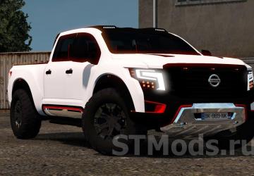 Nissan Warrior 2017 version 1.0.7 for Euro Truck Simulator 2 (v1.49.x)