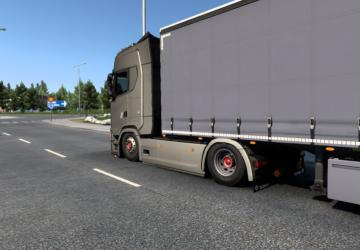 Low Chassis for Scania S&R 2016 version 1.0 for Euro Truck Simulator 2 (v1.43.x)