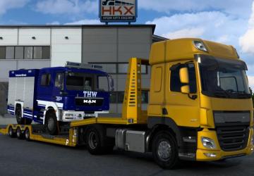 Pavelli low bed trailer version 1.0 for Euro Truck Simulator 2 (v1.44.x)