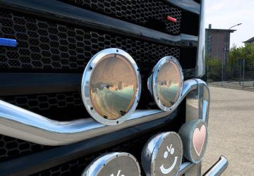 NkD LED & AUX Light version 4.1 for Euro Truck Simulator 2 (v1.47.x, 1.48.x)