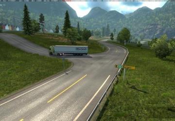 No Barrier version 1.0 for Euro Truck Simulator 2 (v1.46.x)