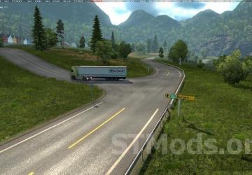 No Barrier version 1.1 for Euro Truck Simulator 2 (v1.47.x)