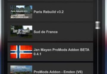 No Ferry all DLC + Maps version 3.3 for Euro Truck Simulator 2 (v1.45)