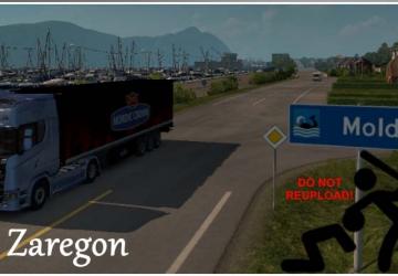 Map North Map version 1.5 for Euro Truck Simulator 2 (v1.31.x)