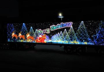 New Year Combo Skin for Scania 201 version 1.0 for Euro Truck Simulator 2 (v1.43.x)