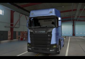 New Headlights for Scania Next-Gen R&S Trucks v1.2.1 for Euro Truck Simulator 2 (v1.40.x)