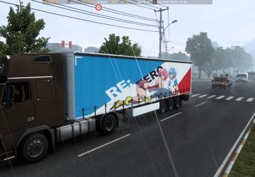 New Trailers in Traffic version 1.0 for Euro Truck Simulator 2 (v1.43.x)