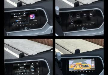 New options for truck multimedia screens version 1.0 for Euro Truck Simulator 2 (v1.46.x)