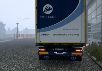 New Bumper for Krone Cooliner and Profiliner v1.3.1 for Euro Truck Simulator 2 (v1.40.x)