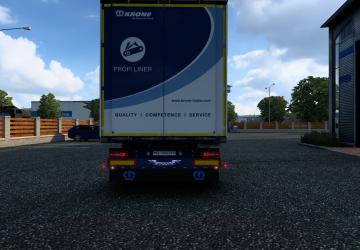 New Bumper for Krone Cooliner and Profiliner v1.3.1 for Euro Truck Simulator 2 (v1.40.x)