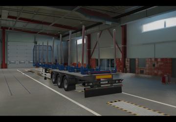 New Bumper for SCS Trailers version 1.1 for Euro Truck Simulator 2 (v1.40.x)