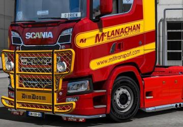 New Trux Highway Bullbar for Scania 2016 version 1.0 for Euro Truck Simulator 2 (v1.40.x, - 1.44.x)